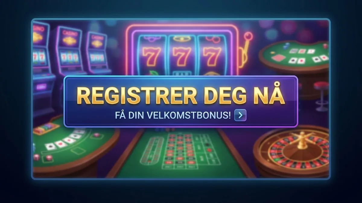 Registrer deg med bonus
