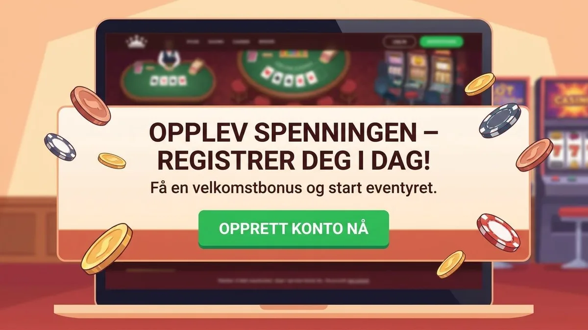 Registrer deg med bonus
